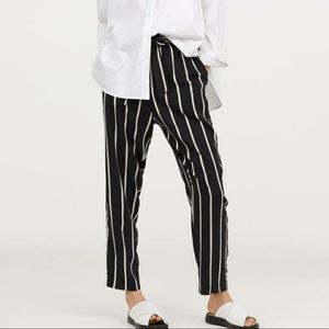 H&M High Waist Paper Bag Trousers